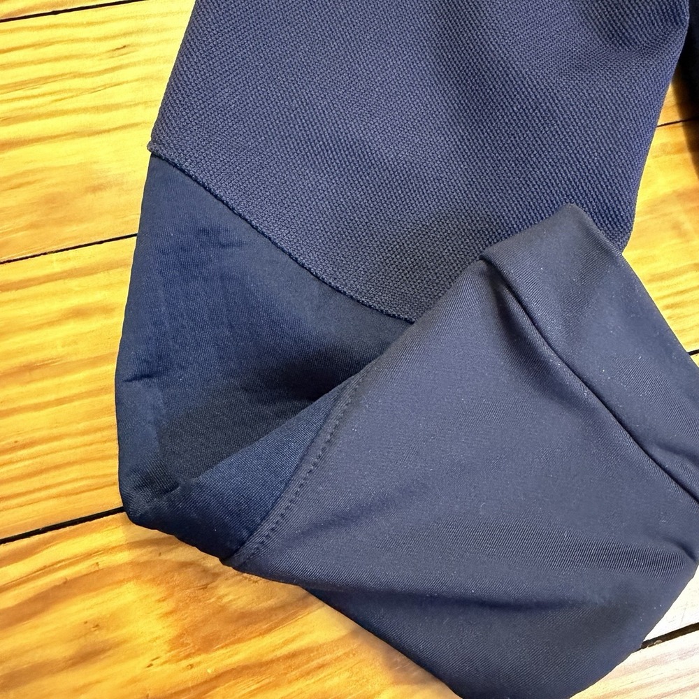 RLX Ralph Lauren Mens Medium Navy Blue Full Zip Performance Stretch Zip Pockets - Picture 16 of 16